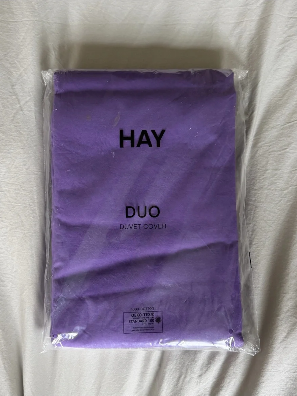 NWT HAY DUO DUVET COVER-200 X 220-VIVID PURPLE in Twin